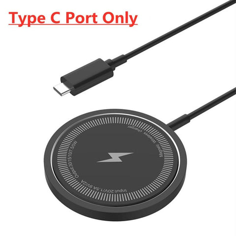 30W Magnetic Wireless Charger Fast Charging Pad Stand for iPhone 14 13 12 Pro Max-PA01044-Veeddydropshipping