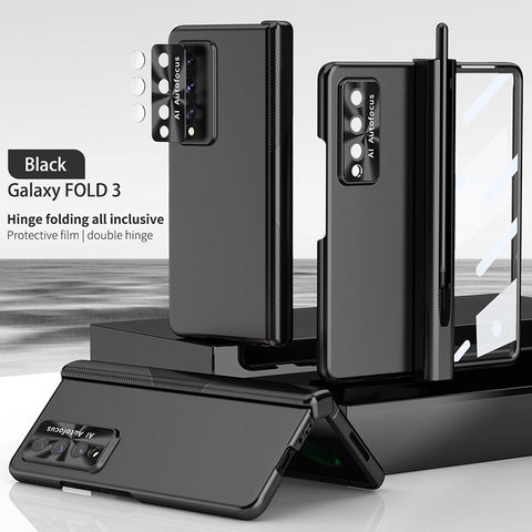 For Samsung Galaxy Z Fold 4 5G Case Hinge Protect Phone Case Fold3 Fold4 Magnetic-PA00610-Veeddydropshipping