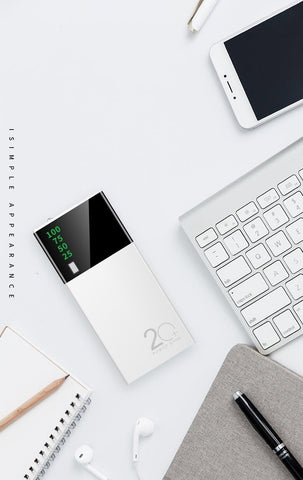 80000mAh Mobile Power Bank Digital Display with 2 USB LED Charger Powerbank External Battery-PA00468-Veeddydropshipping