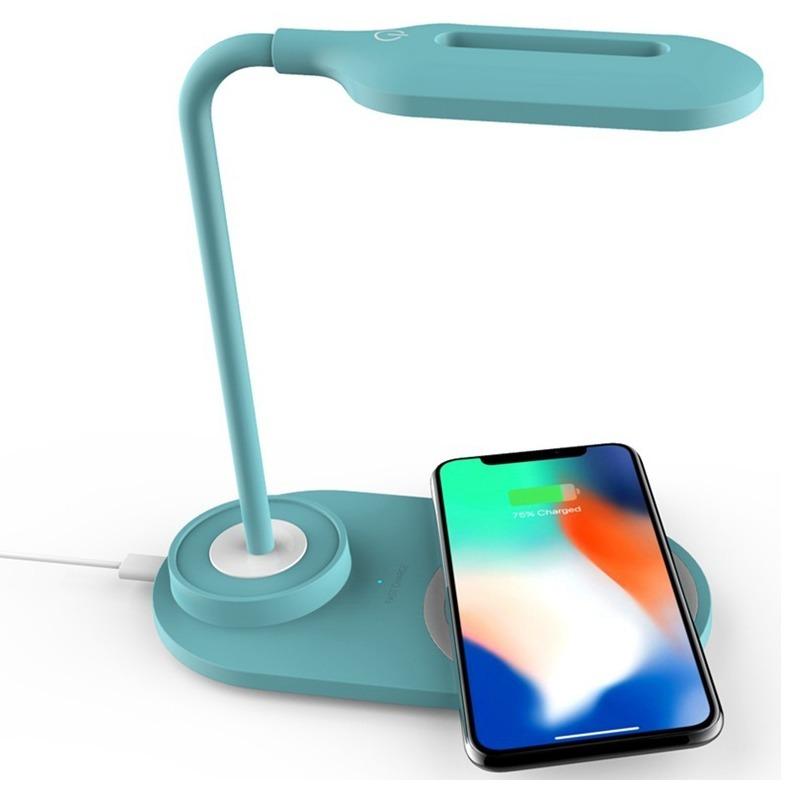 LED Desk Lamp with Wireless Charging Night Dimmable-Veeddydropshipping