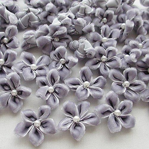 Velet Ribbon Flower Bauhinia Appliques Wedding-HA00717-Veeddydropshipping