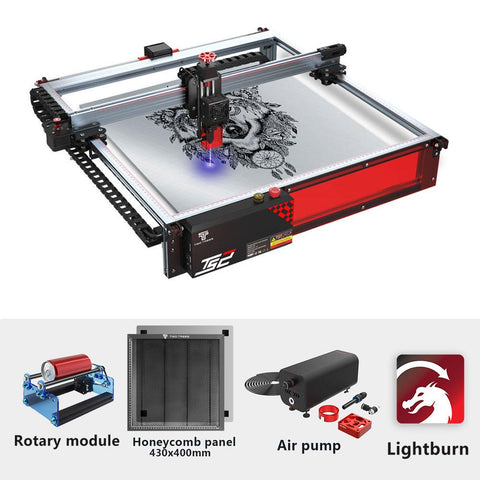 80W Laser Engraver Machine 450x450mm Compressed Spot Technology Laser-Veeddydropshipping