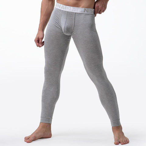 Color Male Leggings Hombre Sexy Thermal Underpants Modal-MF01544-Veeddydropshipping