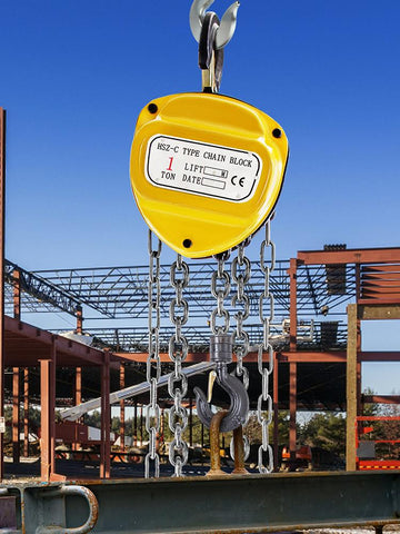 Chain Hoist  Manual Block with Two Hooks-TI00195-Veeddydropshipping