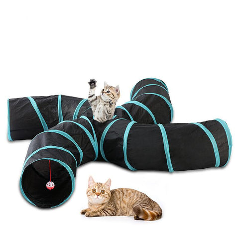 Cats Ringing Paper Runway Rolling Ground Chinchilla Toy-HA01388-Veeddydropshipping