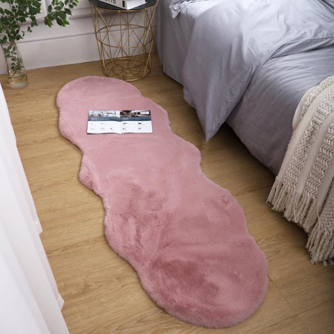 Irregular Fur Rug Room Hairy Children Carpets-HA00493-Veeddydropshipping