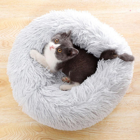 Super Cat Bed Warm Sleeping Cat Nest-HA01363-Veeddydropshipping
