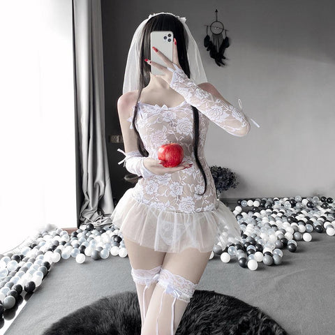 Cosplay Exotic Costumes Sexy Lingerie-WF01605-Veeddydropshipping