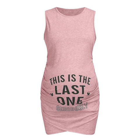 2022 Summer Fashion Premama Sleeveless Dresses For Pregnant Women-TB00571-Veeddydropshipping