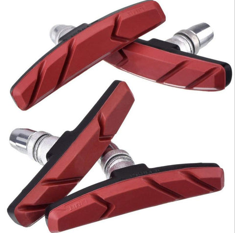V Type Silent Brake Pads Shoes Bike Bicycle Cycling Mountain-AM00167-Veeddydropshipping