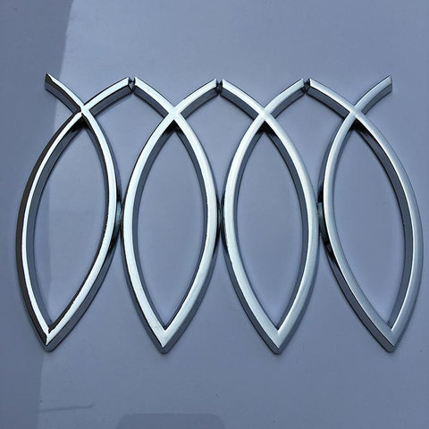 plastic For Universal Emblem Badge Decal Christian Truck-AM00823-Veeddydropshipping