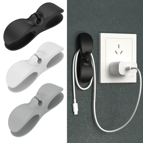3PCS Wire Cord Organizer Holder for Appliances Plug Kitchen Office Home Cord Management Data-PA00887-Veeddydropshipping
