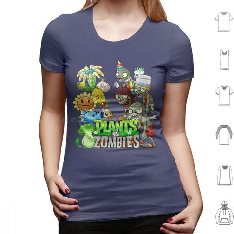 Women DIY Print Pvz Plants Vs Zombie Plants-MF00227-Veeddydropshipping