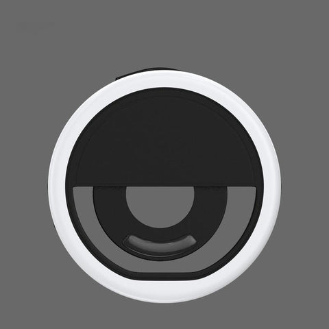 USB Rechargeable LED Selfie Ring Light Mobile Phone Fill Light Lens LED Selfie Lamp Ring-PA00798-Veeddydropshipping