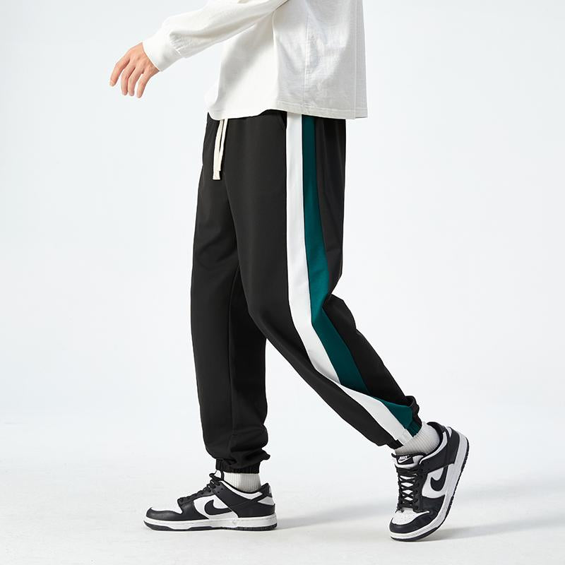 Men Running Pants Warm Thick Bottoms Skinny