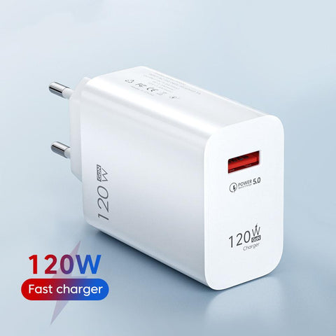 120W mobile phone quick charge plug For iPhone 13 Samsung S22 Xiaomi-PA00347-Veeddydropshipping