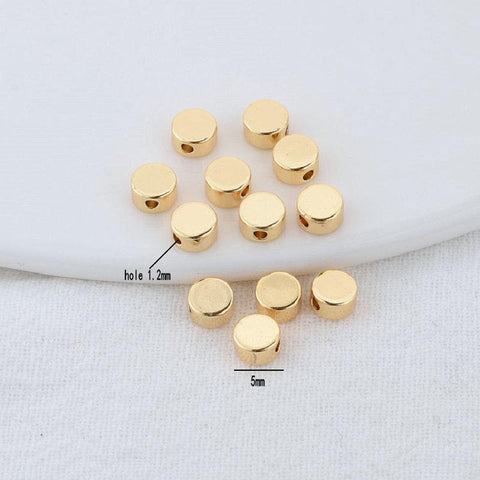 Plated Brass Round Square Cross Flowers Jewelry Making Supplies Diy -JW01595-Veeddydropshipping