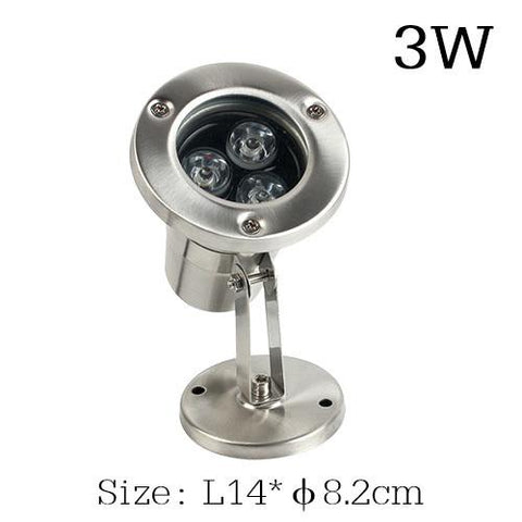 Stainless Steel LED Fountain Lamps Ip68 Waterproof Swimming Pool Lights-TI00973-Veeddydropshipping