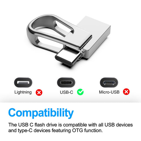 USB C Stick Speicherstick  Flash Drive-CO00798-Veeddydropshipping