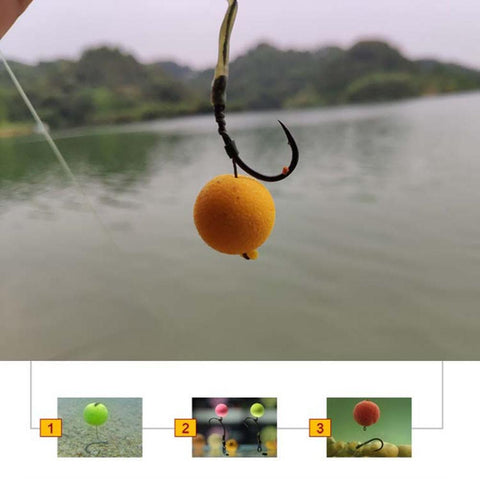 Carp Fishing Lure Pop Ups Boilies Beads Floating EVA Ball Flavor Mainline Baits Lures 8-17mm-OS00462-Veeddydropshipping
