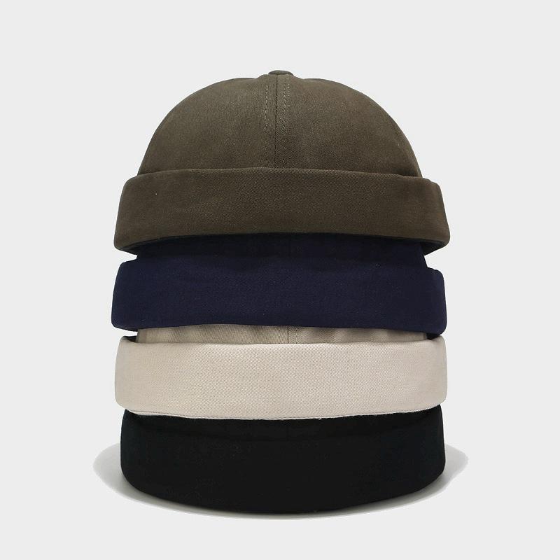 No Visor Melon Cap Hip Hop Fashion Unisex-Veeddydropshipping