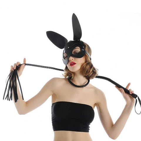 Women Cosplay Sexy Roleplay Half-face Mask-WF01615-Veeddydropshipping