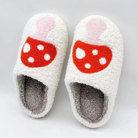 Warm Plush Memory Foam Slide Slippers Home Men-BS01235-Veeddydropshipping