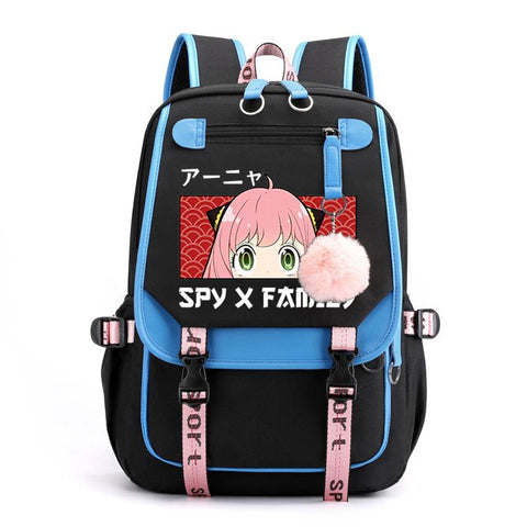 Backpack Women comics Cartoon School Bags Teenager Girls Bookbag Lady-BS00028-Veeddydropshipping
