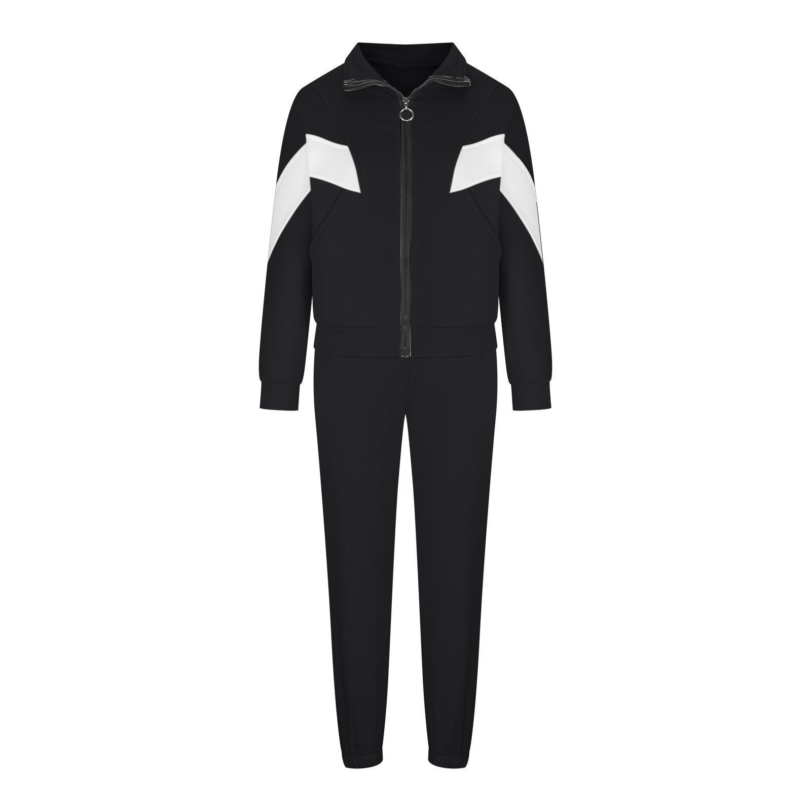 Winter Jogging Women Set Casual Long Sleeve Zipper Coat-Veeddydropshipping