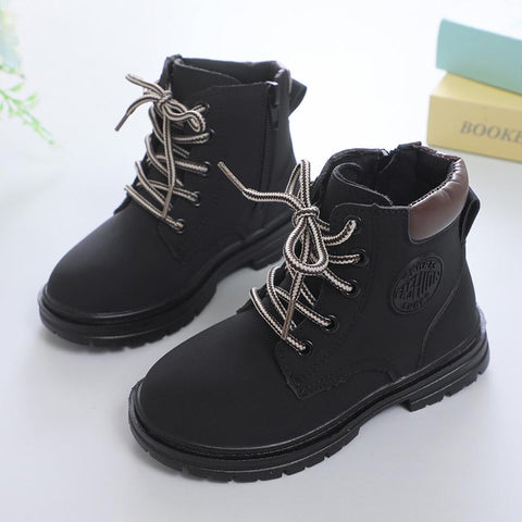 Kids Boots for Boys Girls Unisex Children Fashion Ankle Boots-TB00149-VeedTB00149-Veeddydropshippingdydropshipping