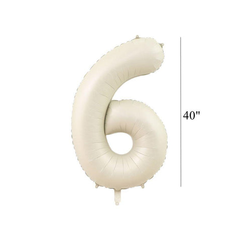 Bear Balloon with Heart Creamy Caramel Balloon-HA00733-Veeddydropshipping