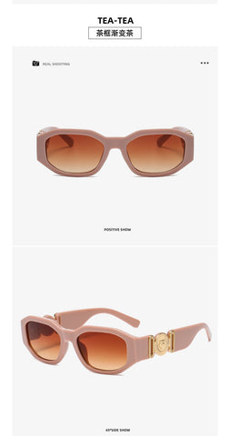Fashion Square Sunglasses Woman-WF01308-Veeddydropshipping