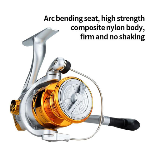 Fishing Reel Metal Movement Spinning Reel Special Price Electroplating Head Fishing -OS00329-Veeddydropshipping