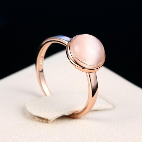 Cat's Eye Stone Rings For Women Korean Style Top Quality-JW00025-Veeddydropshipping