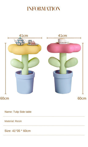 Nordic Home Decor Tulip Table Resin Sofa-HA01580-Veeddydropshipping