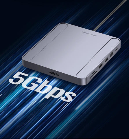 Type C  SD/TF Accessories 7-in-1 Dock USB HUB-CO00082-Veeddydropshipping