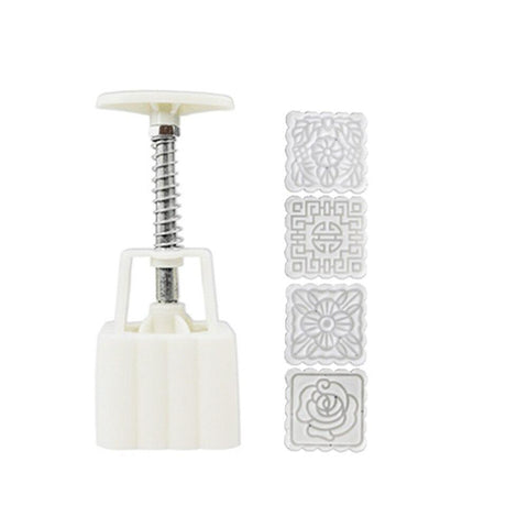 Mooncake Mould Plastic Mooncake Mold Press-HA01181-Veeddydropshipping