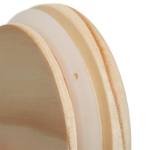 Reusable Wide Mouth Cover Wood Lids-HA00961-Veeddydropshipping