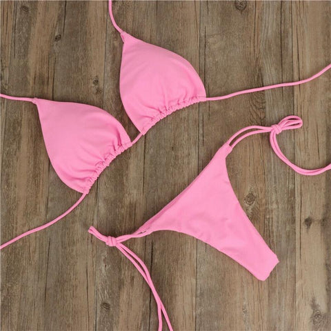Sexy Women Bikini Brazilian Swimsuit Push-up Bra Bikini Set Two Piece Swimwear -OS00079-Veeddydropshipping