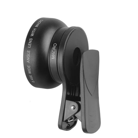 12 5X Macro and 0 45X Wide-angle Lens External Mobile Phone Lens-PA01269-Veeddydropshipping