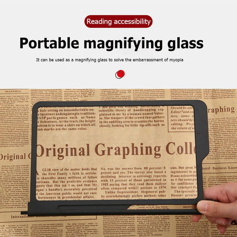 12-inch Cell Phone Screen Magnifier Pull-out HD Portable Bracket Amplifying Stand-PA00733-Veeddydropshipping