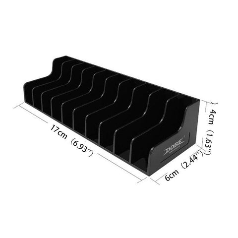 2Pcs/Set PS4/Slim/Pro 10 Game Discs Storage Stand Games Holder Bracket -CE01483-Veeddydropshipping