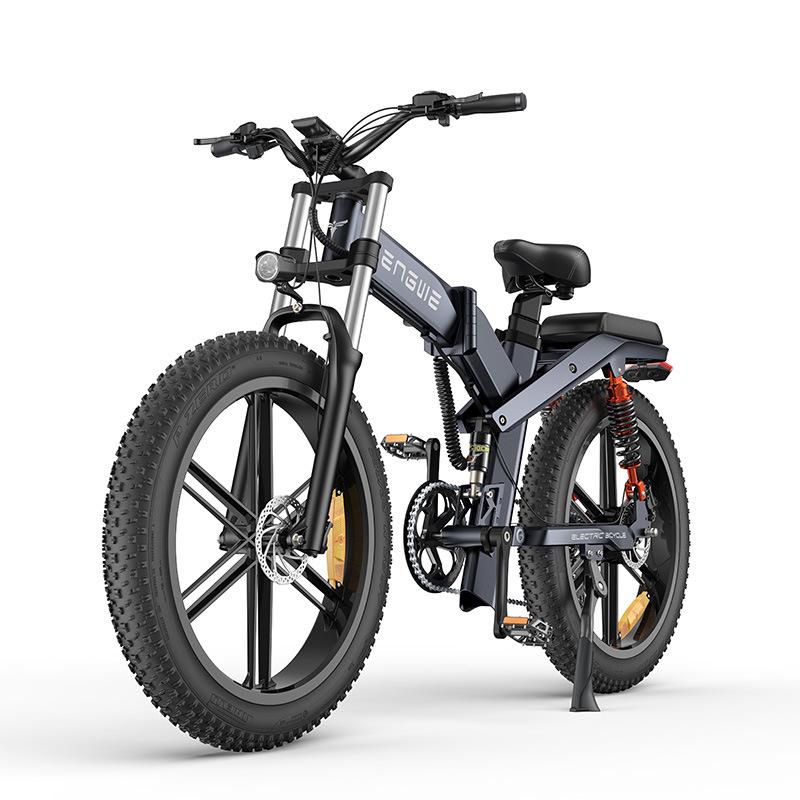 Electric Bicycle 26Inch 1000W 48V 19AH Folding Lithium Battery Bike Full -OS01112-Veeddydropshipping