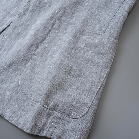 Linen Shirt Men&#39;s Youth Fashion Casual Light Coat-MF01317-Veeddydropshipping