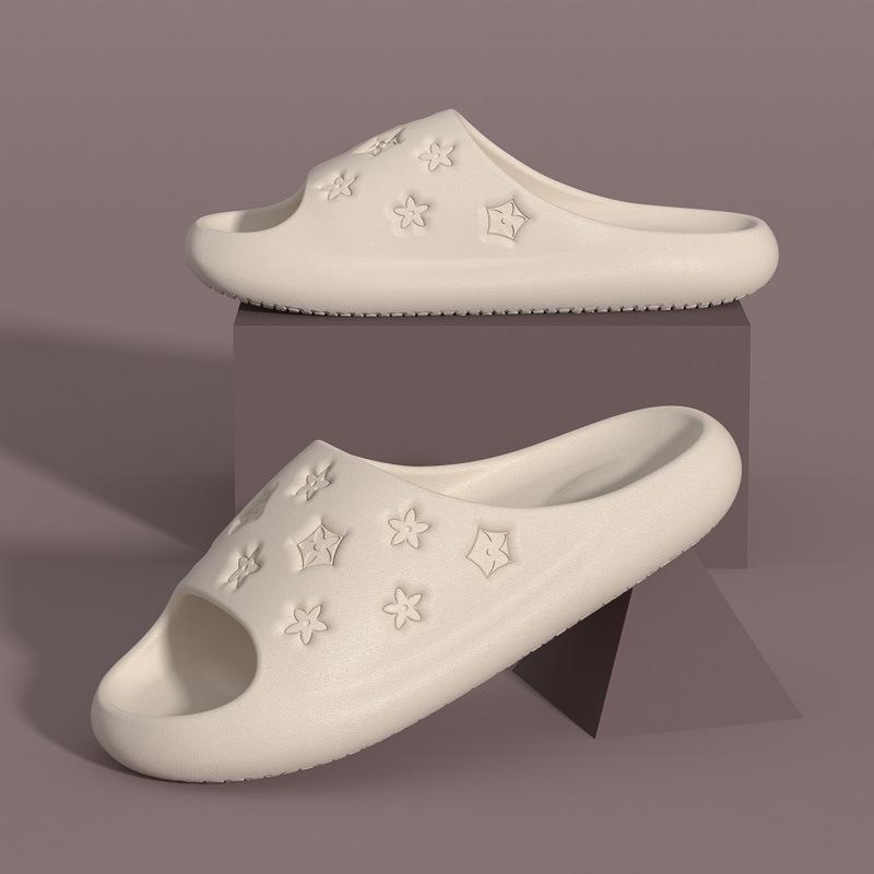 Couple Shoes Star Hollow Out Cute Indoor Sandals-BS01195-Veeddydropshipping