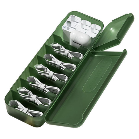 Cable Storage Charger Organizer Storage Box-HA00820-Veeddydropshipping