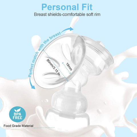 Double Electric Breast Feeding Pump, Portable Pain-Free Strong Suction 3-TB00685-Veeddydropshipping