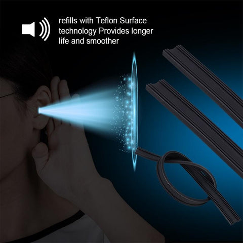 Universal Car Wiper Blade U Hook Type 14&quot;16&quot;17&quot;18&quot-AM00207-Veeddydropshipping