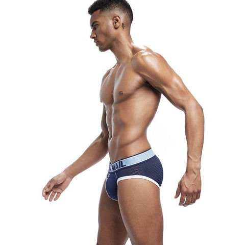 Men&#39;s Briefs Mesh Breathable Sports Fitness-MF01703-Veeddydropshipping