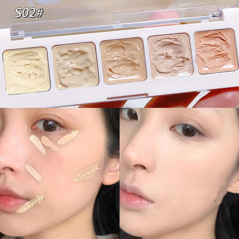 Concealer Palette Moisturize Facial Cream Cover-BH00697-Veeddydropshipping